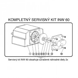 Servisný kit pre dúchadlo INW60